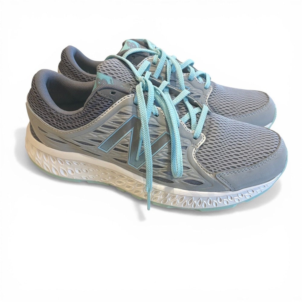 New Balance 420 v3‎ Womens Grey Light Blue Running Shoes W420LS3 Size 9.5 B